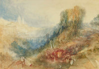 Lausanne From The West by Joseph Mallord William Turner
