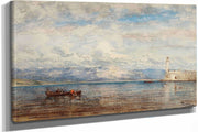 Lavant Port De Martigues by Felix Ziem
