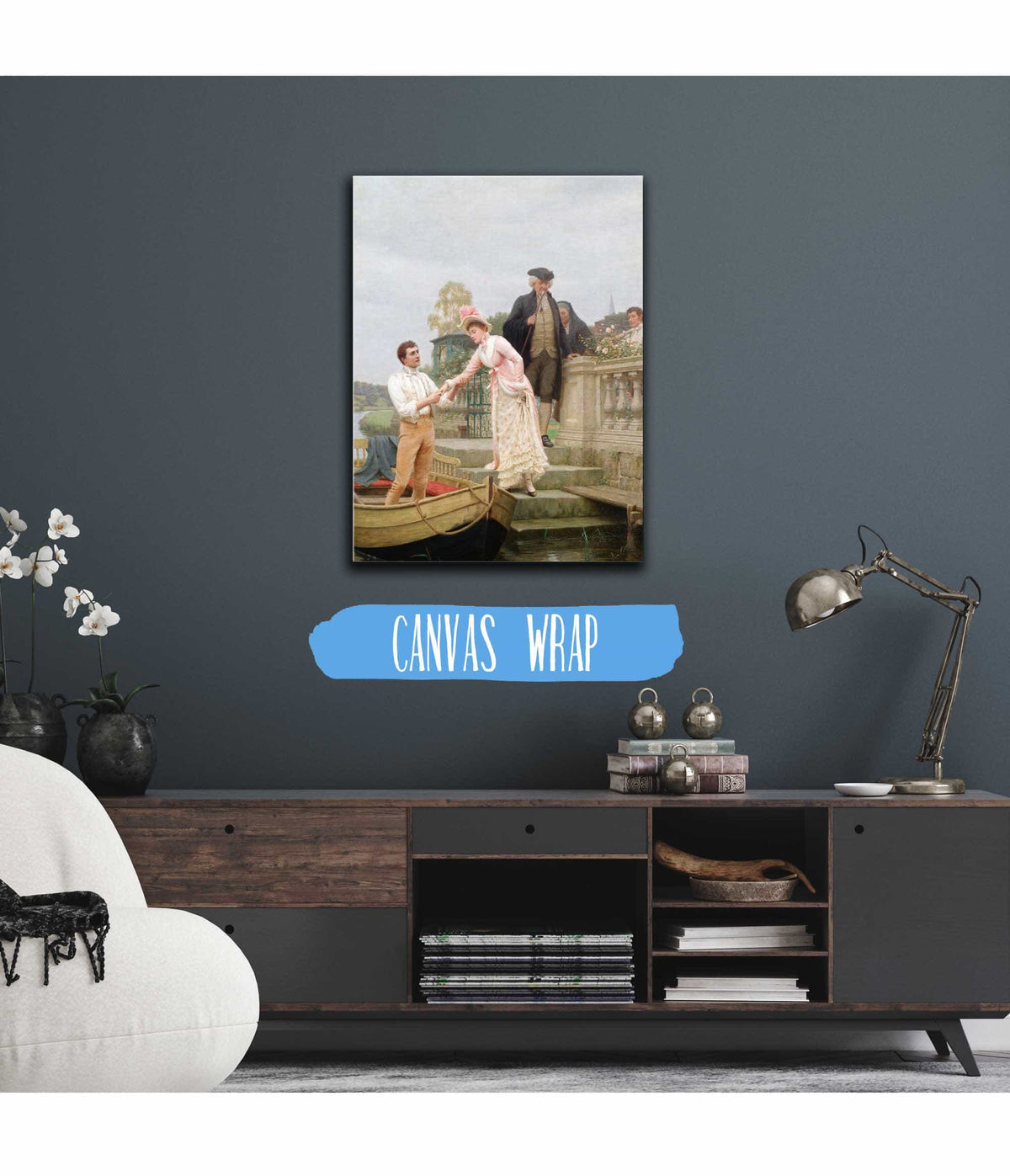 Lay Thy Sweet Hand In Mine And Trust In Me by Edmund Blair Leighton