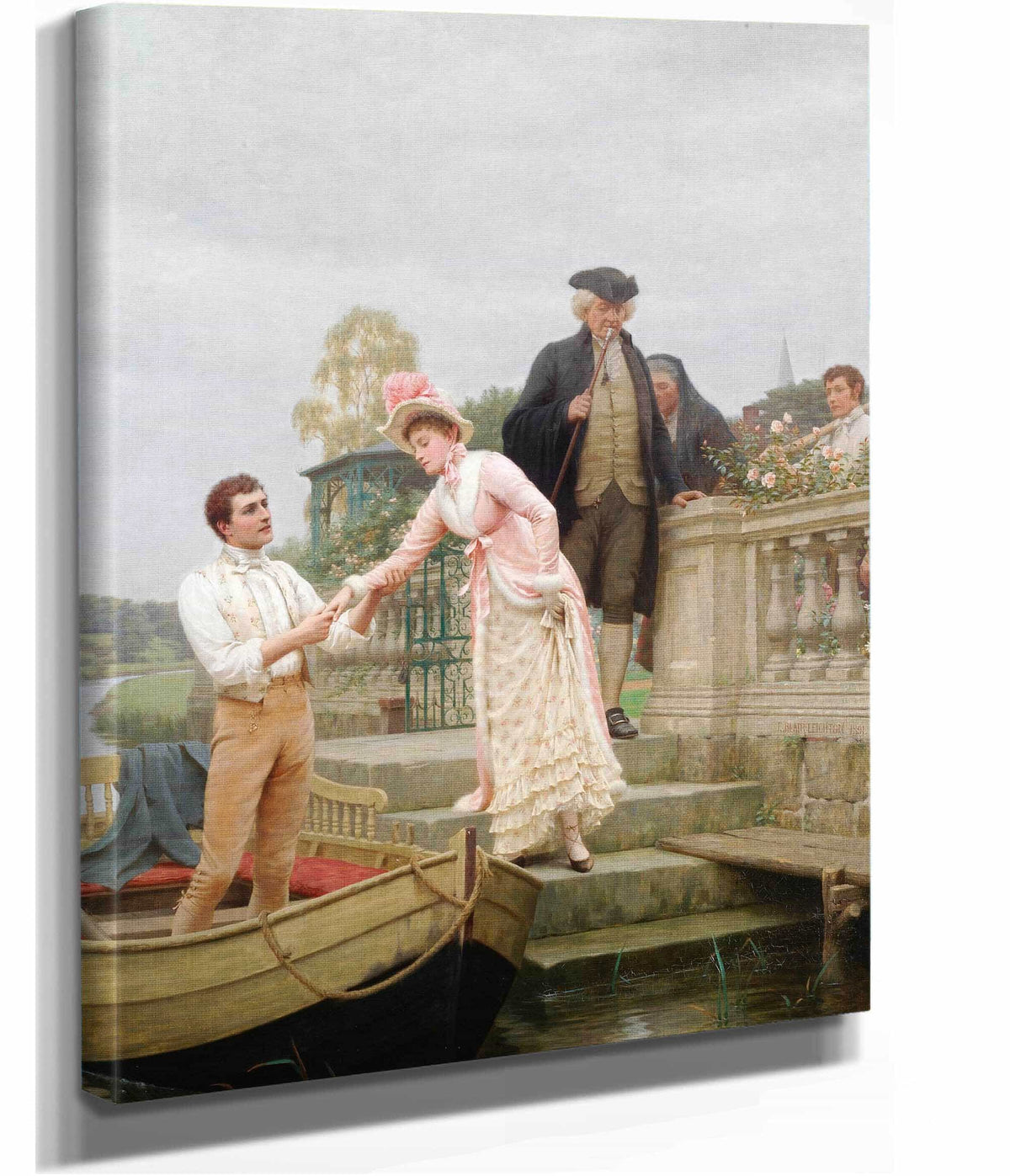 Lay Thy Sweet Hand In Mine And Trust In Me by Edmund Blair Leighton