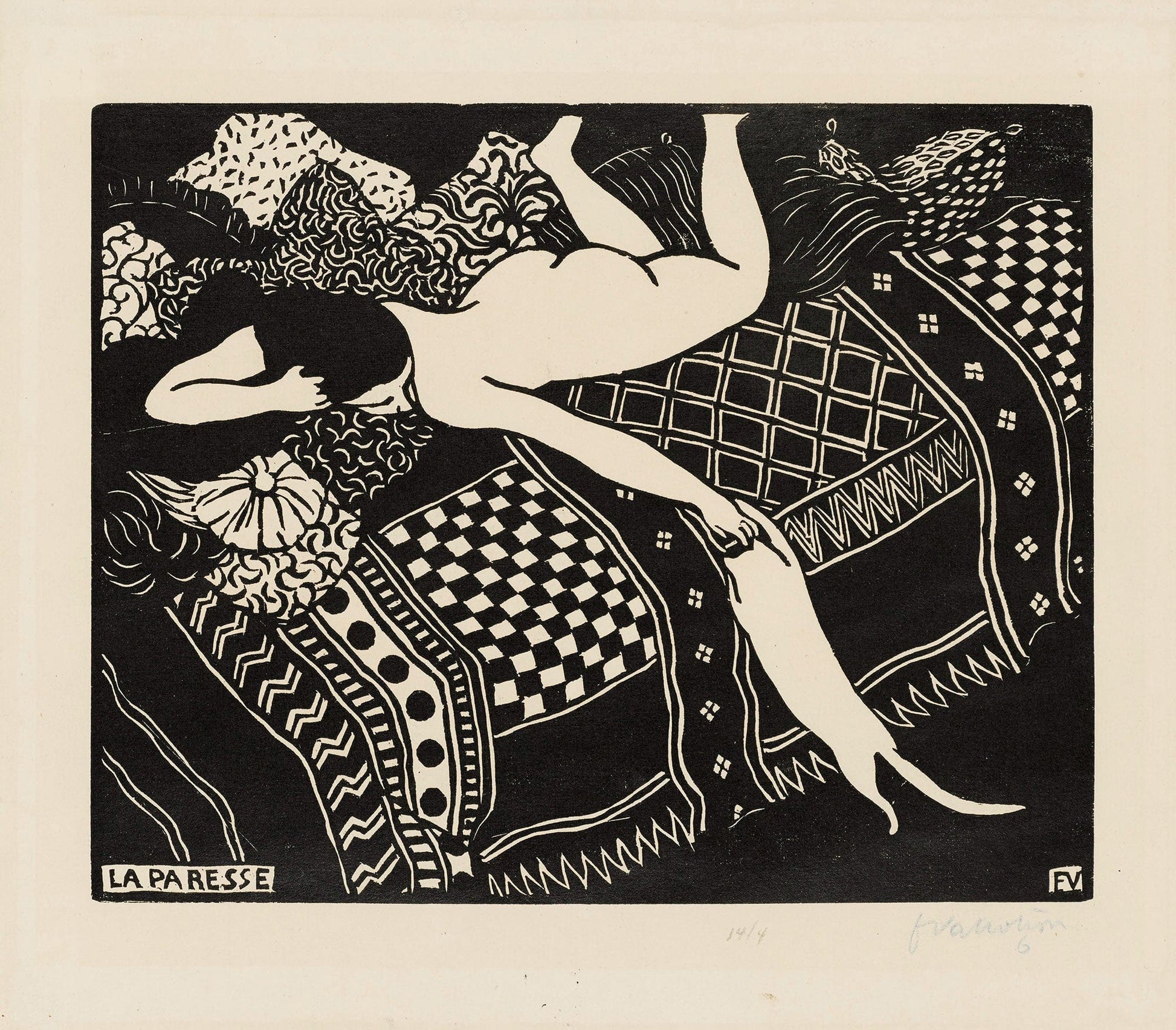Laziness by Felix Vallotton