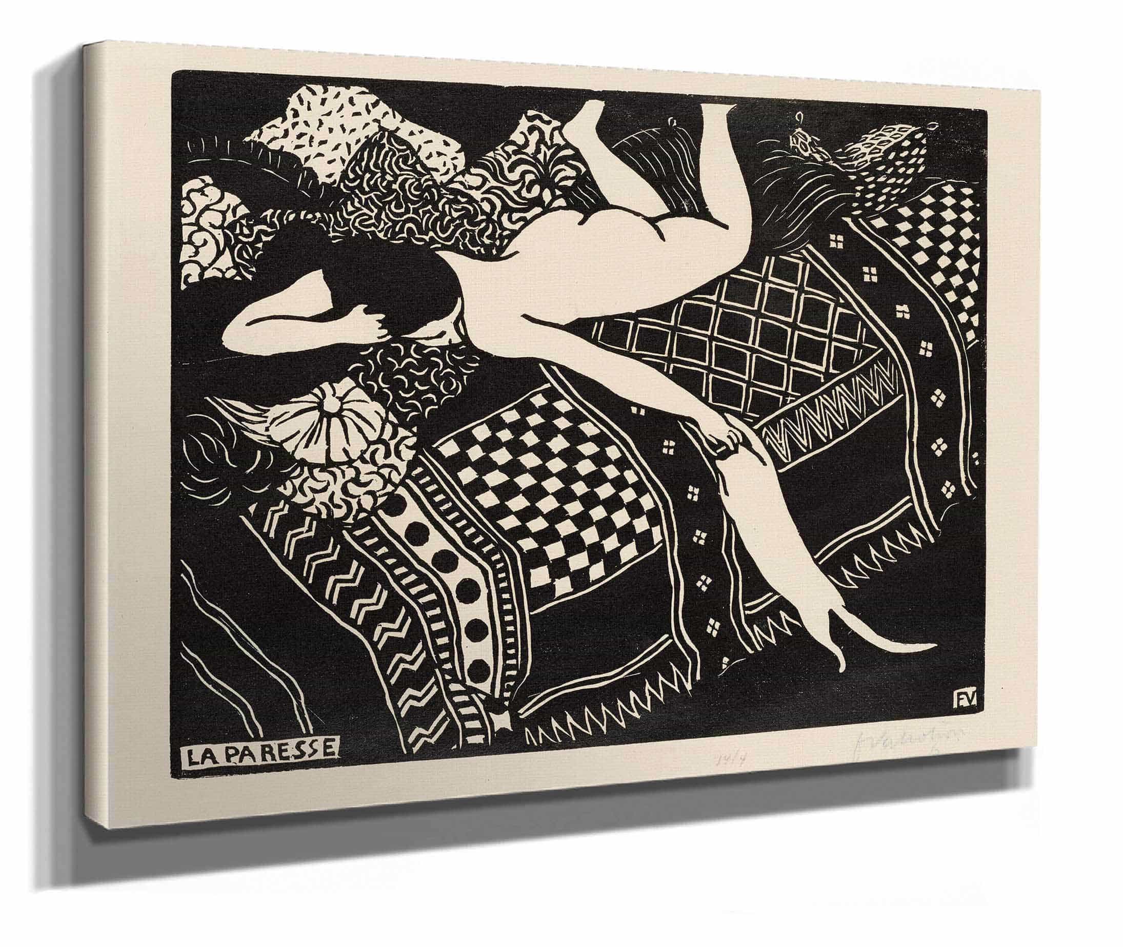 Laziness by Felix Vallotton