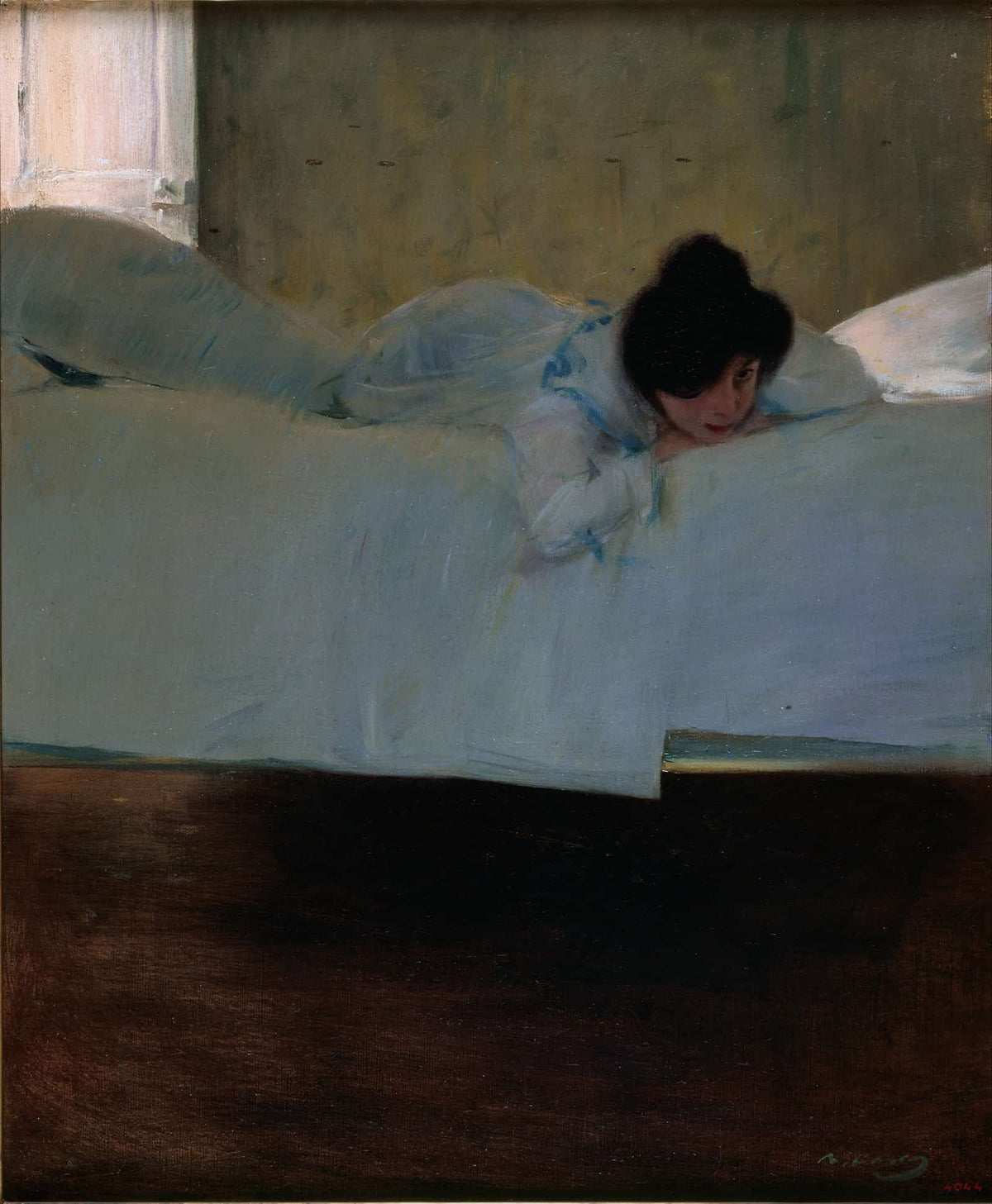 Laziness  by Ramon Casas