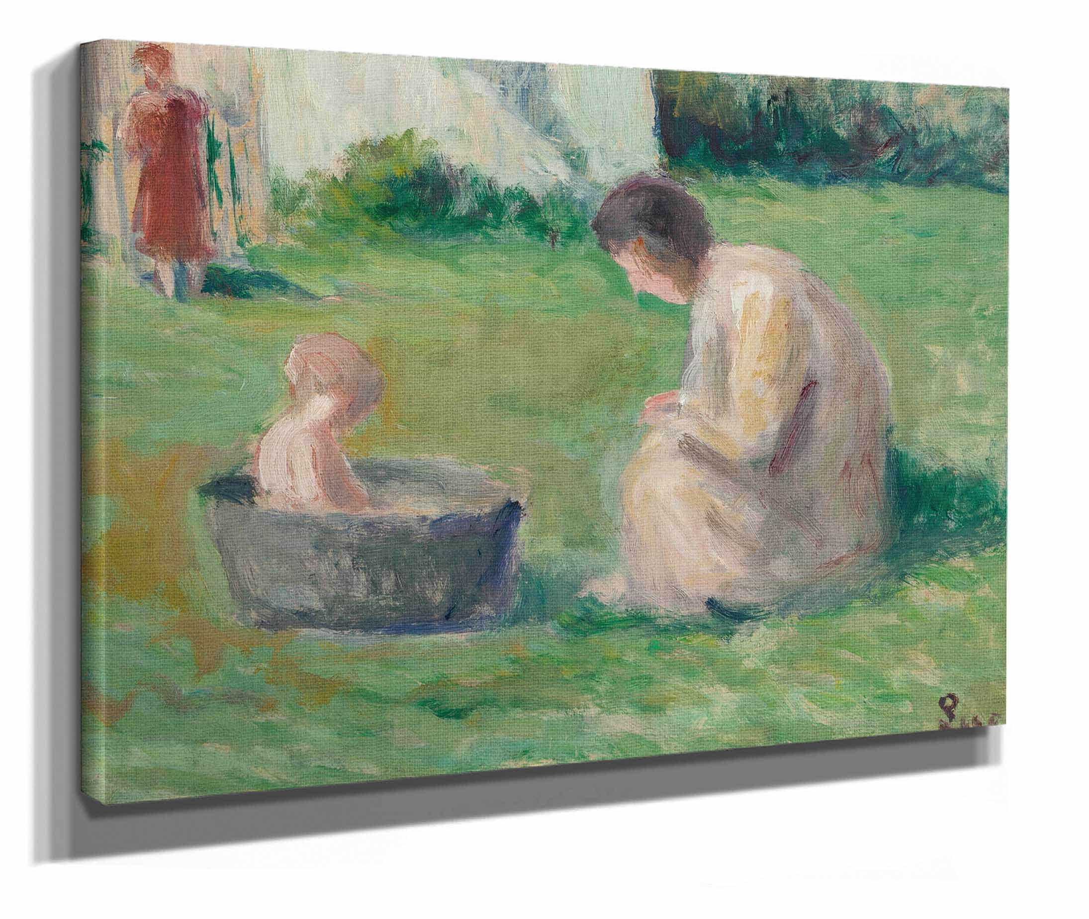 Le Bain Du Bebe by Maximilien Luce