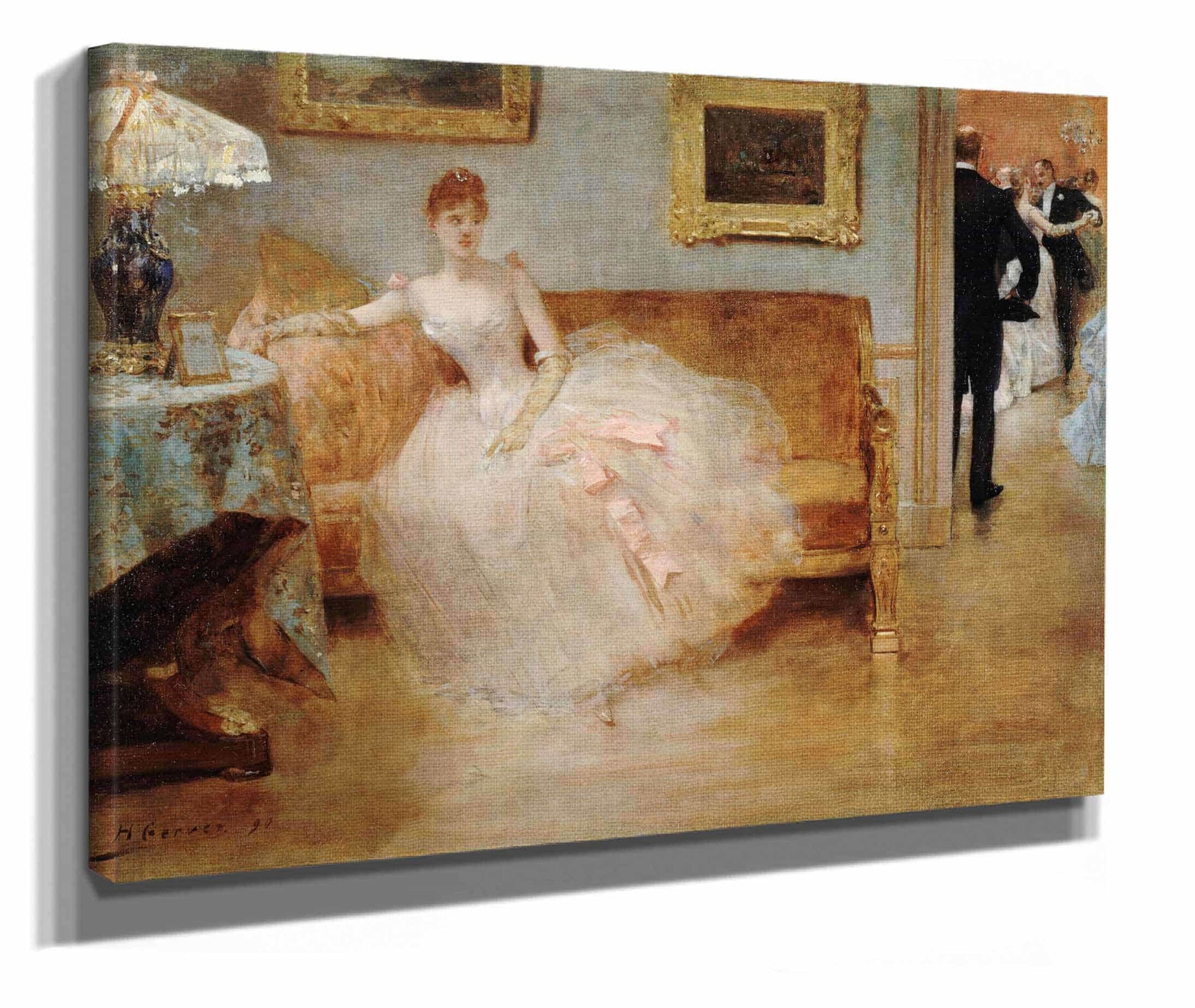 Le Bal by Henri Gervex