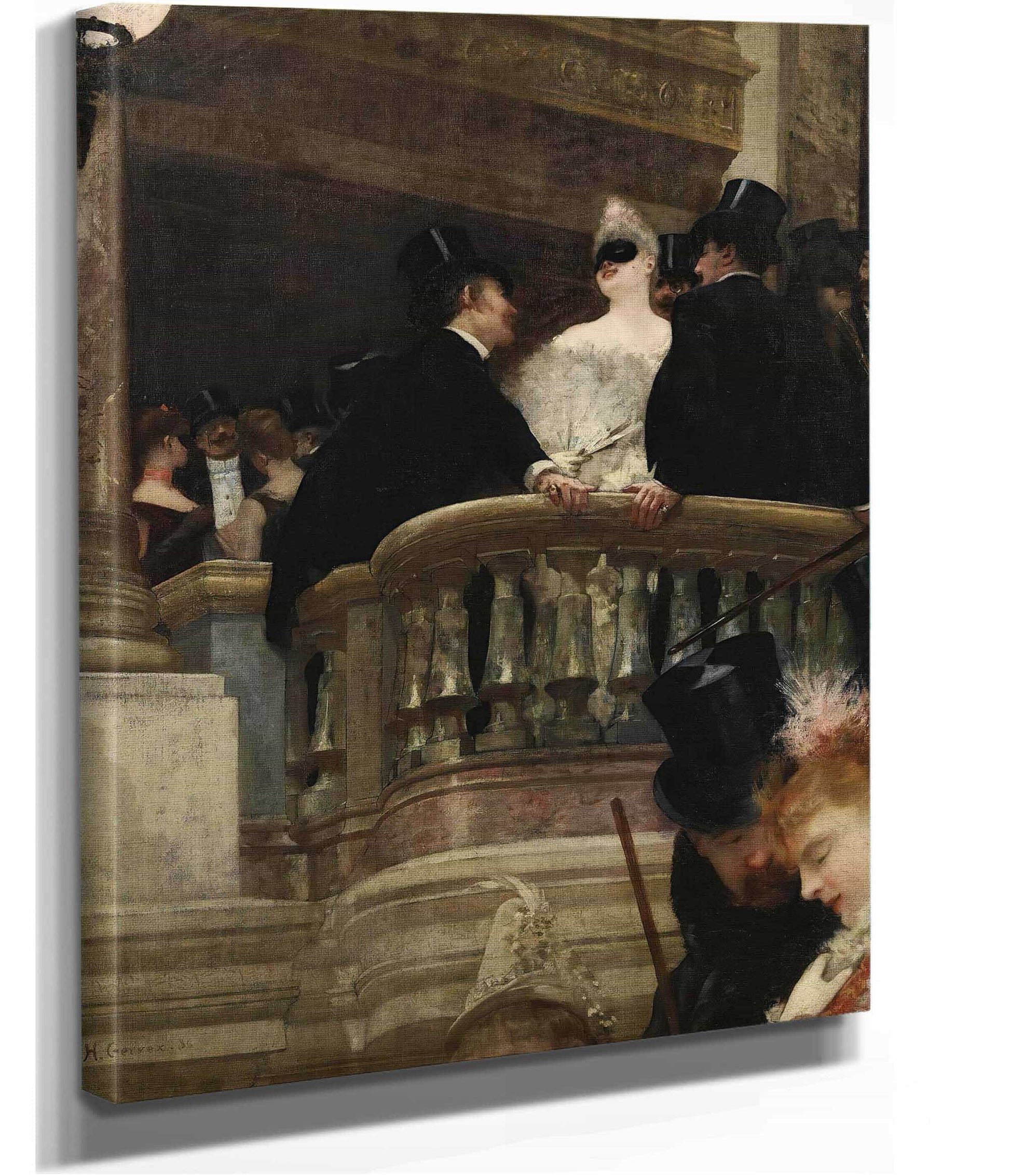 Le Bal De Lopera by Henri Gervex