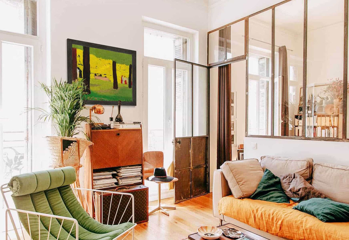 Le Banc Rose by Edouard Vuillard