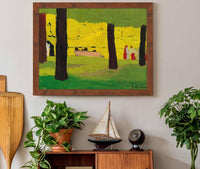 Le Banc Rose by Edouard Vuillard