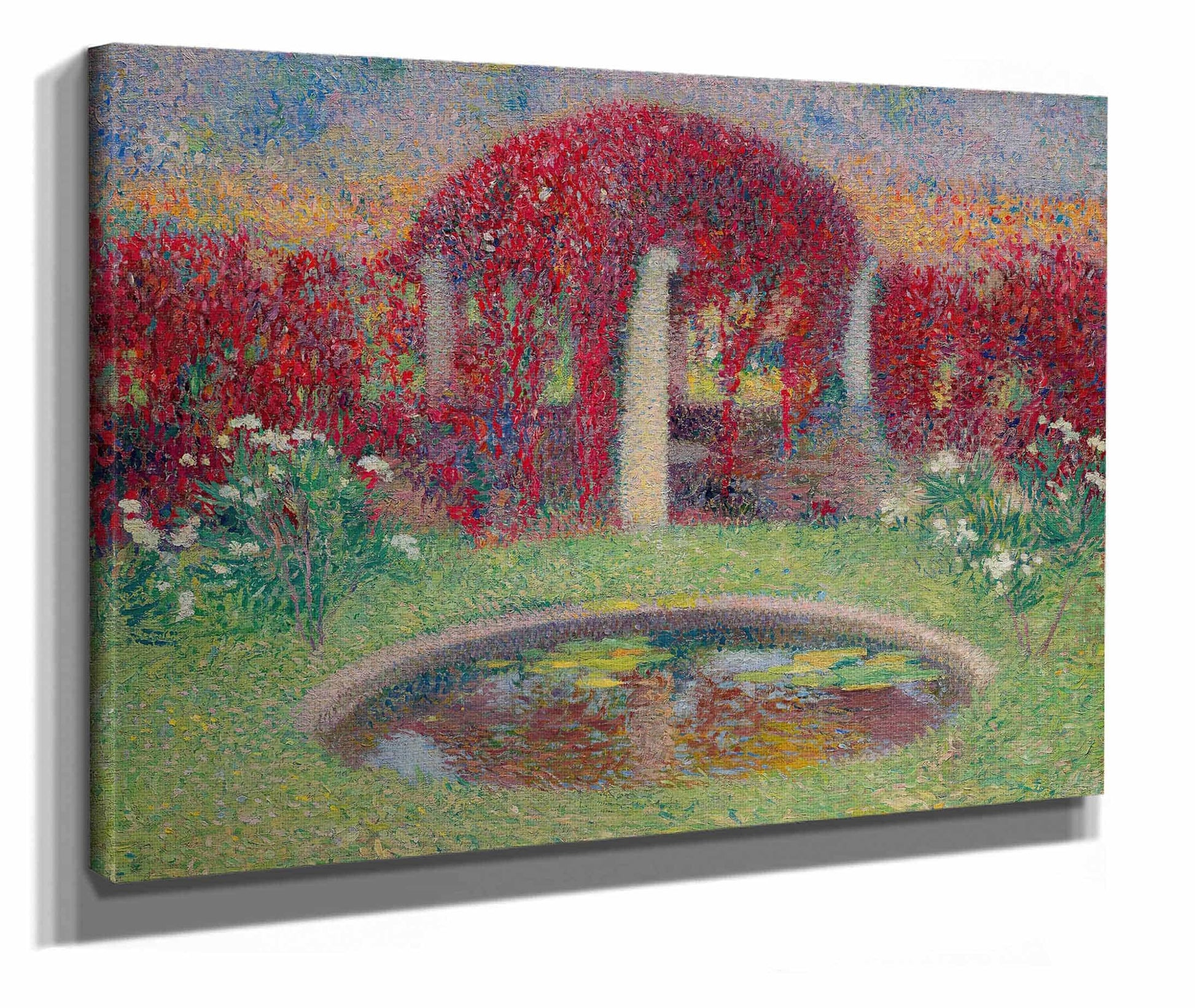 Le Bassin Et Le Tonnelle by Henri Martin