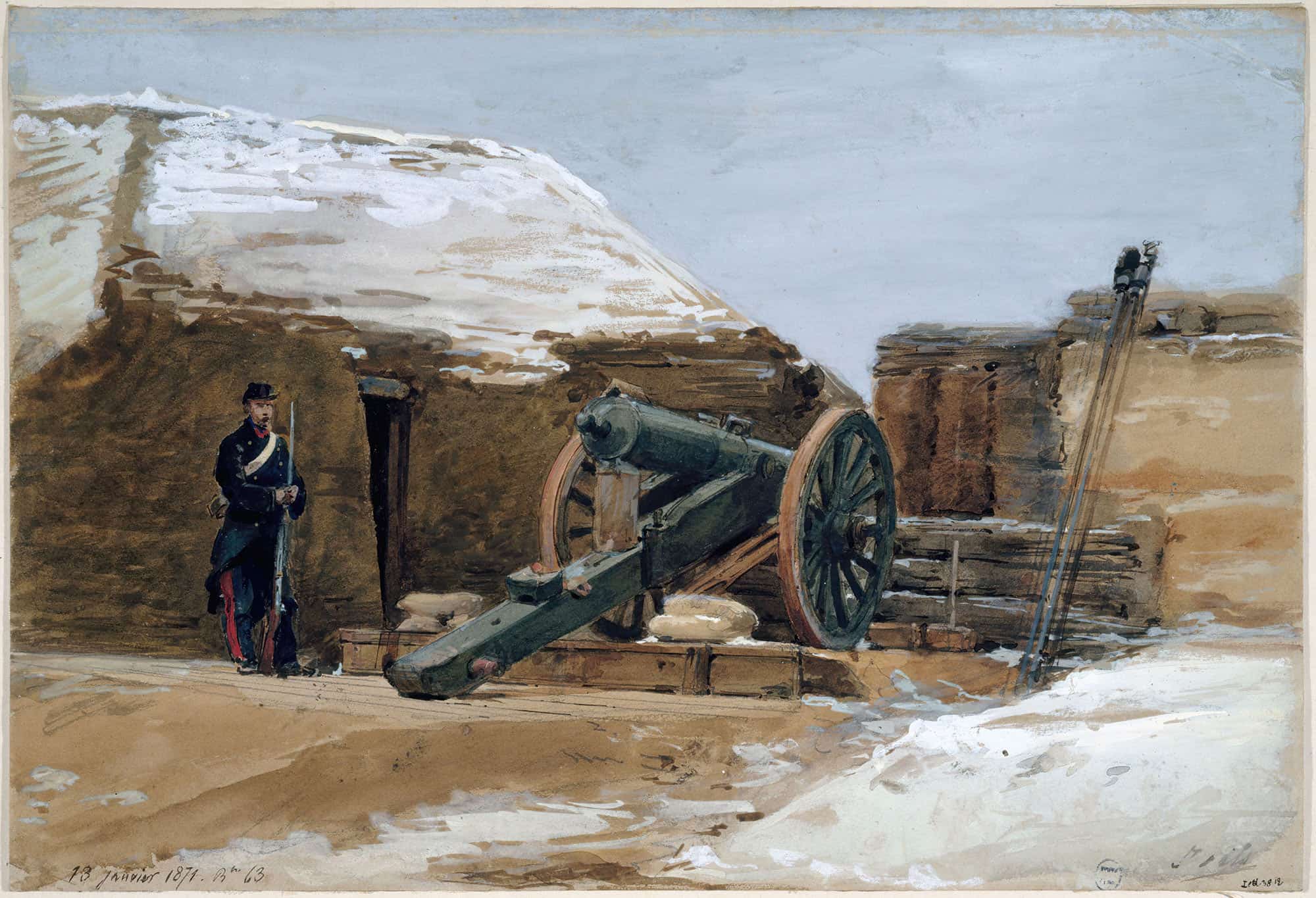 Le Bastion by Isidore Pils