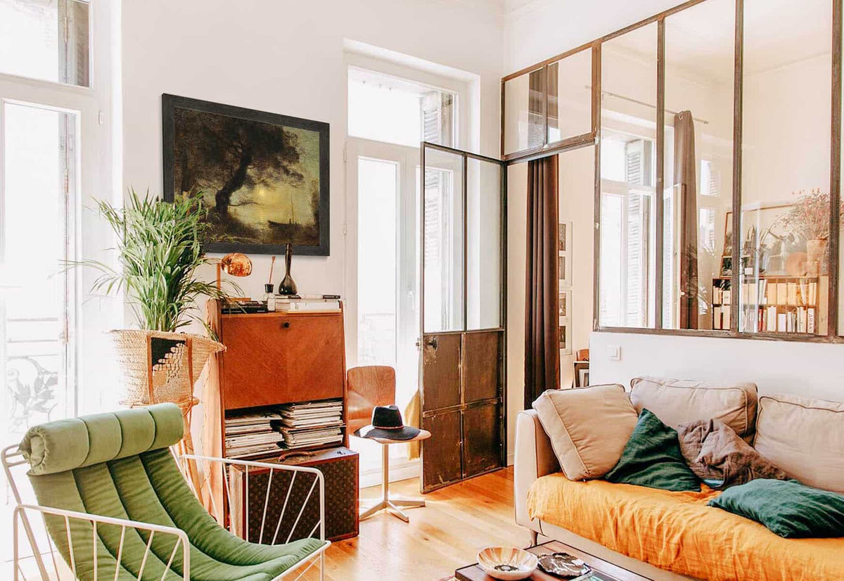 Le Bateau Au Claire De Lune by Jean Baptiste Camille Corot