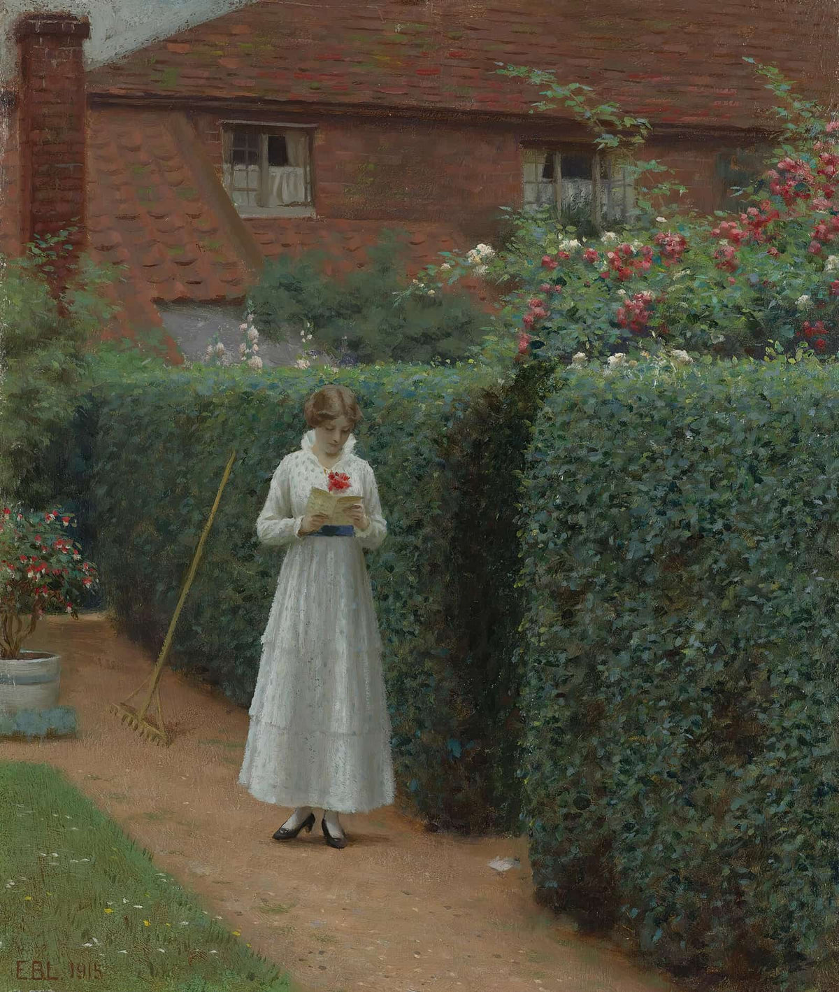 Le Billet Doux by Edmund Blair Leighton