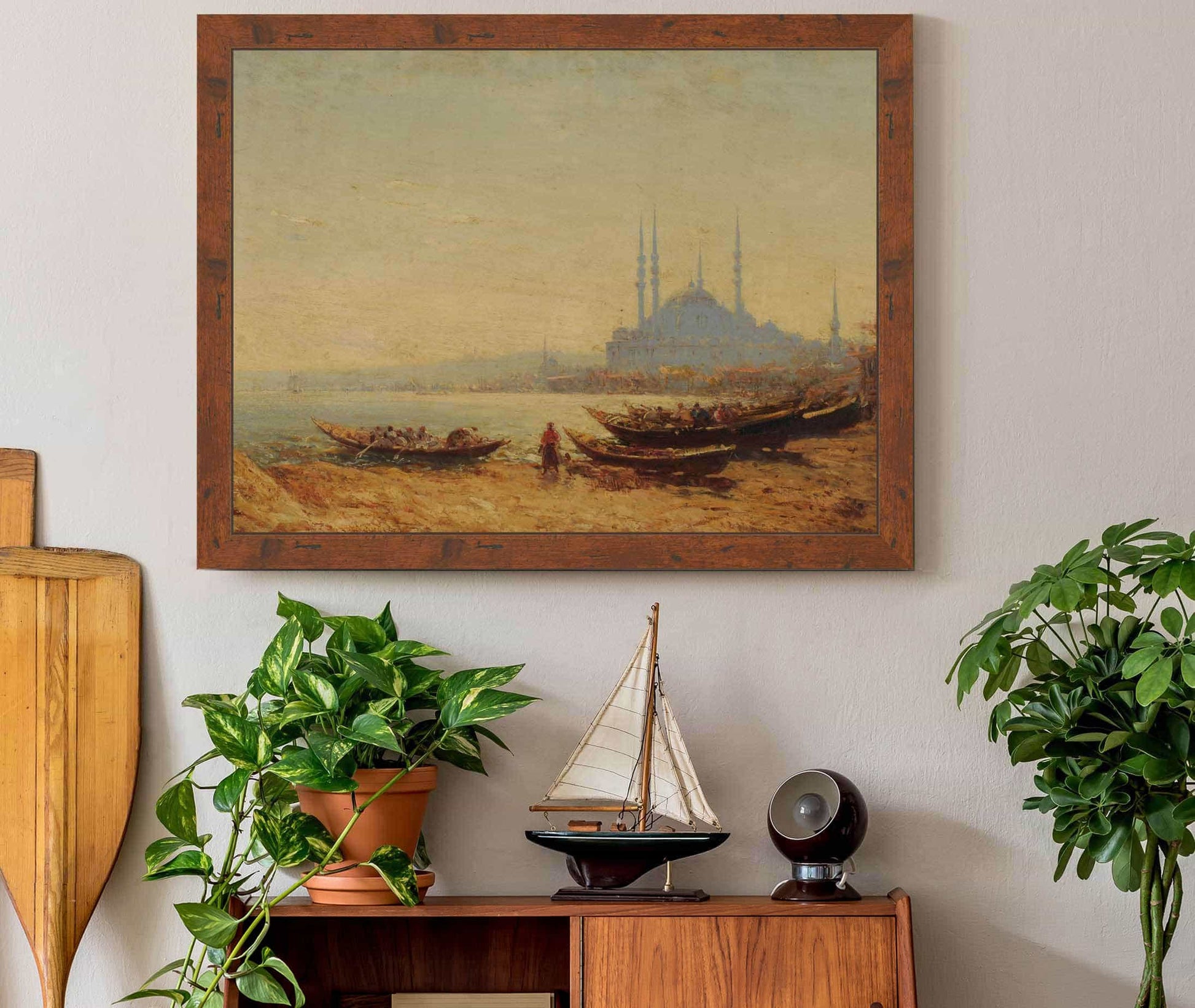 Le Bosphore Au Matin Before by Felix Ziem