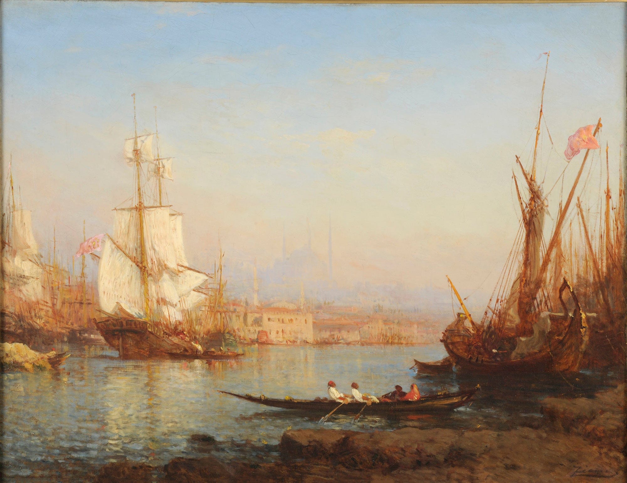 Le Bosphore by Felix Ziem