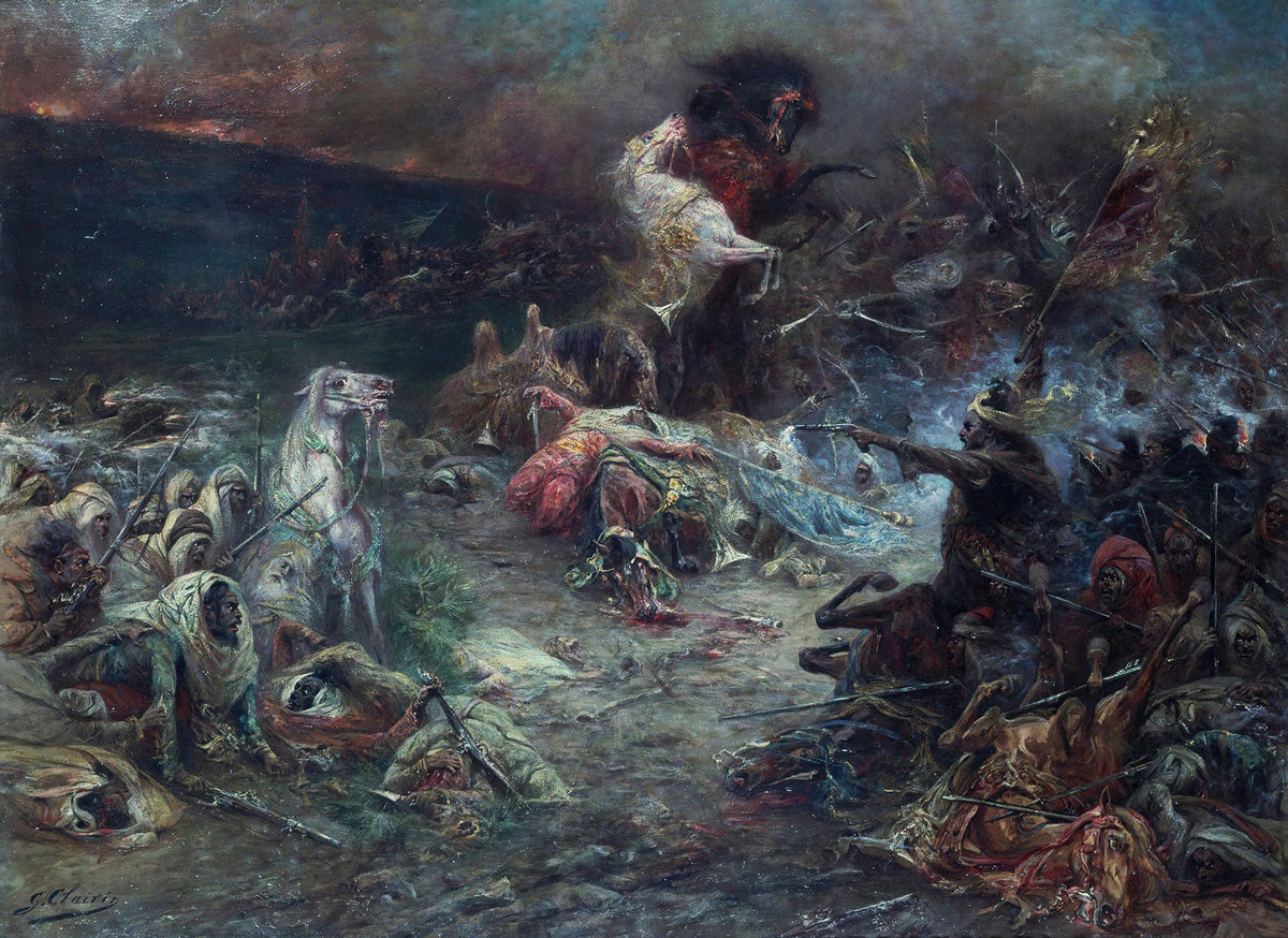 Le Carnage by Georges Jules Victor Clairin