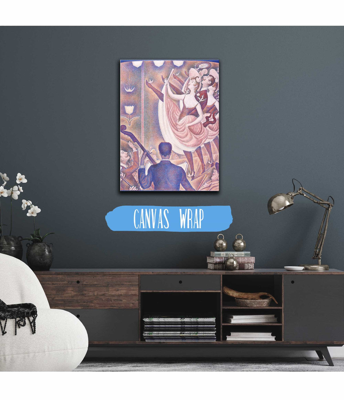 Le Chahut  by Georges Seurat