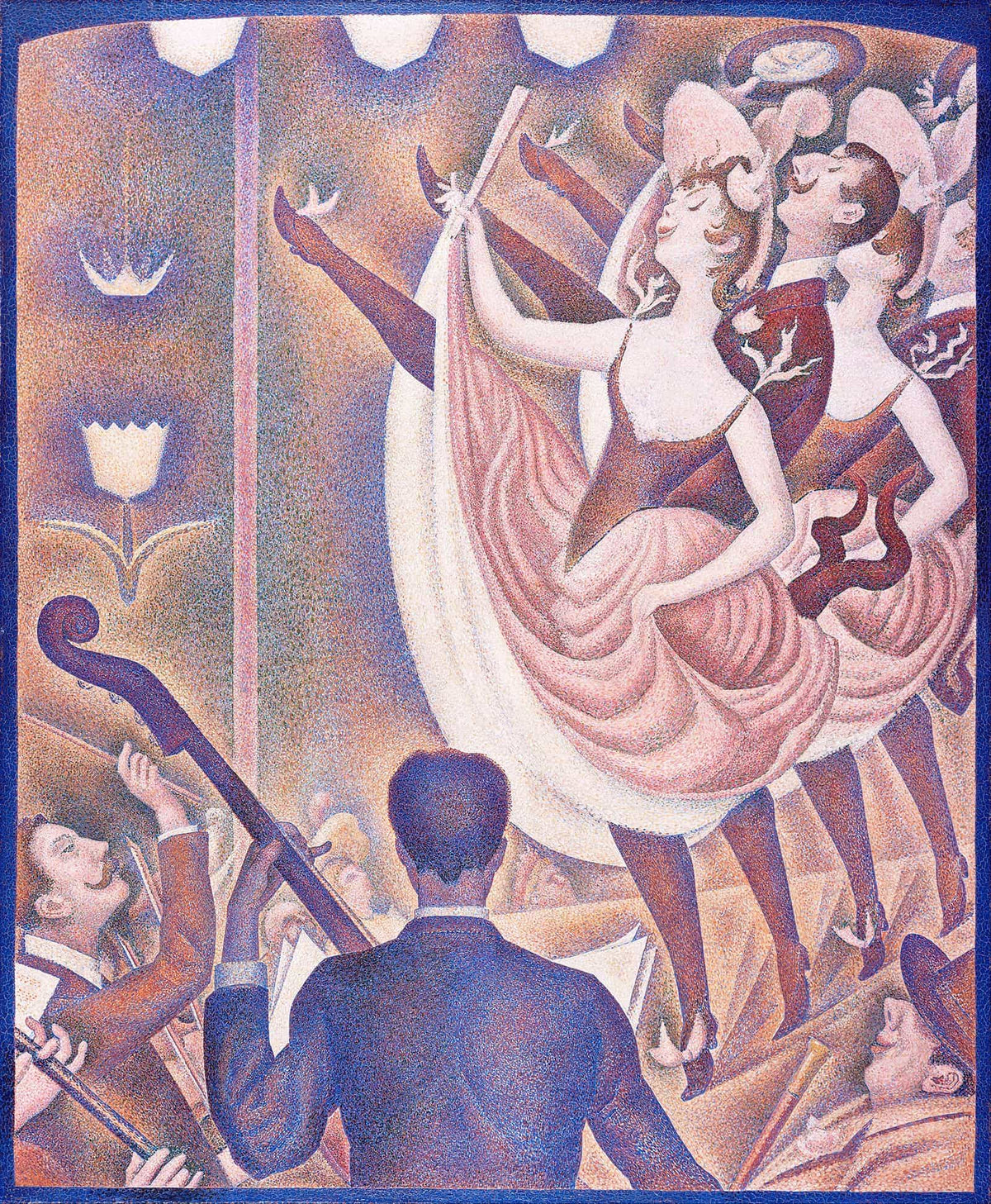 Le Chahut  by Georges Seurat