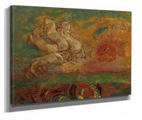 Le Char Dapollon Et Le Dragon by Odilon Redon