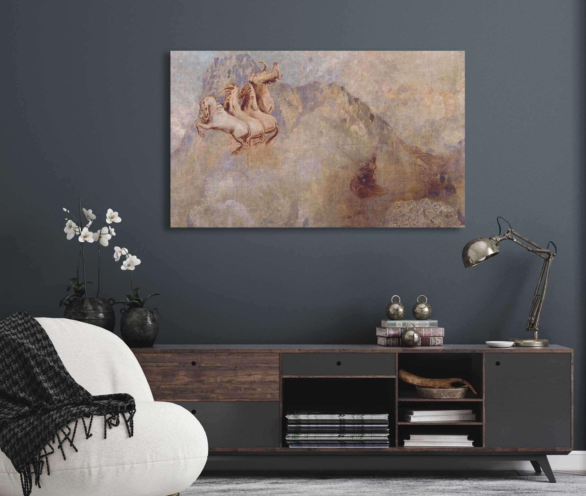 Le Char Du Soleil by Odilon Redon