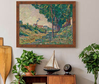 Le Chemin De Halage A Charenton Ile De France by Armand Guillaumin