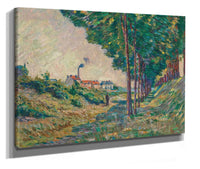 Le Chemin De Halage A Charenton Ile De France by Armand Guillaumin