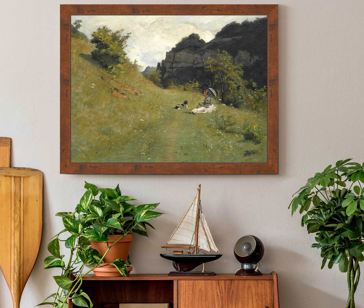 Le Chemin De La Maloche by Jean Paul Laurens