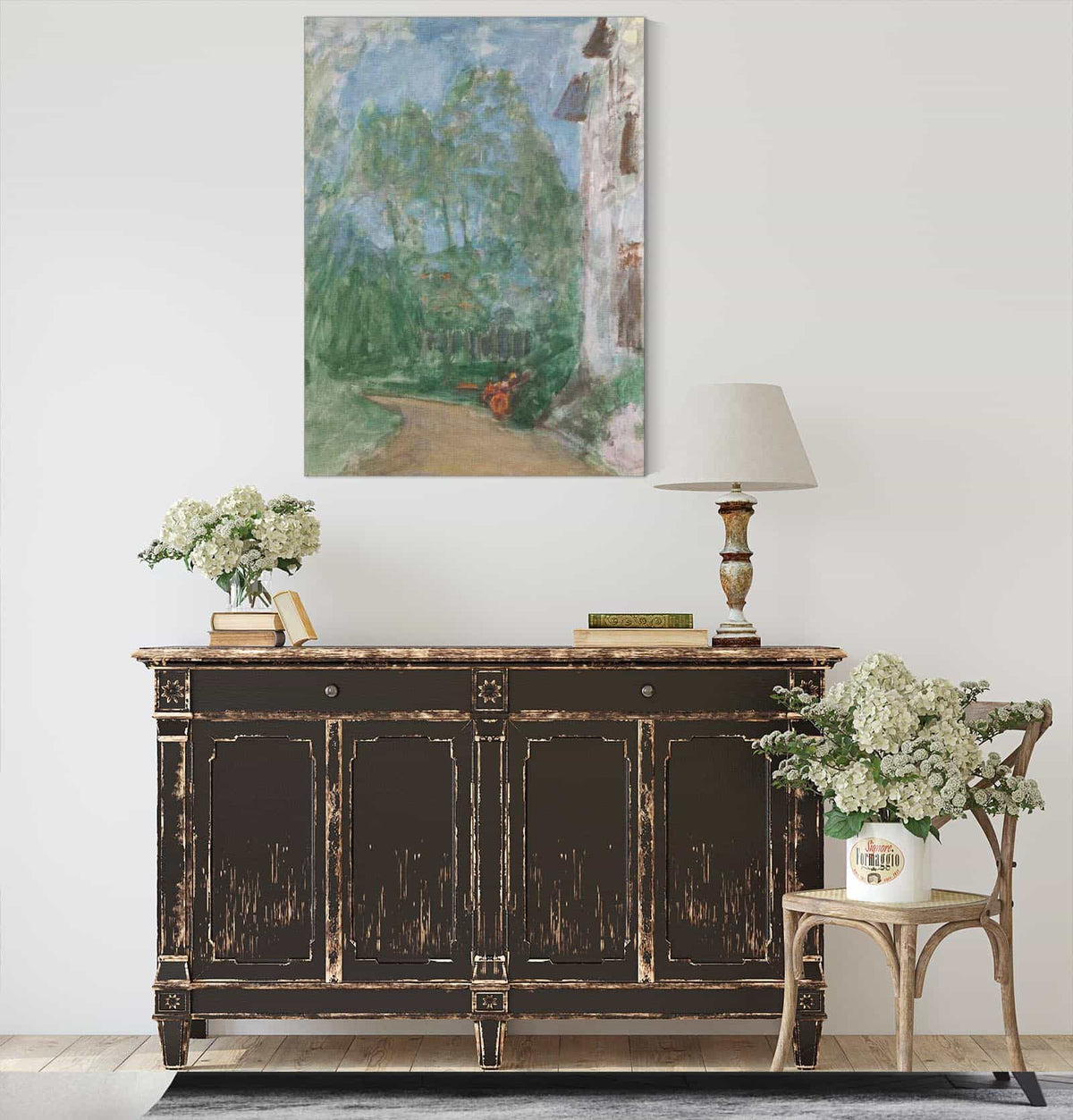 Le Chemin Devant La Maison by Edouard Vuillard