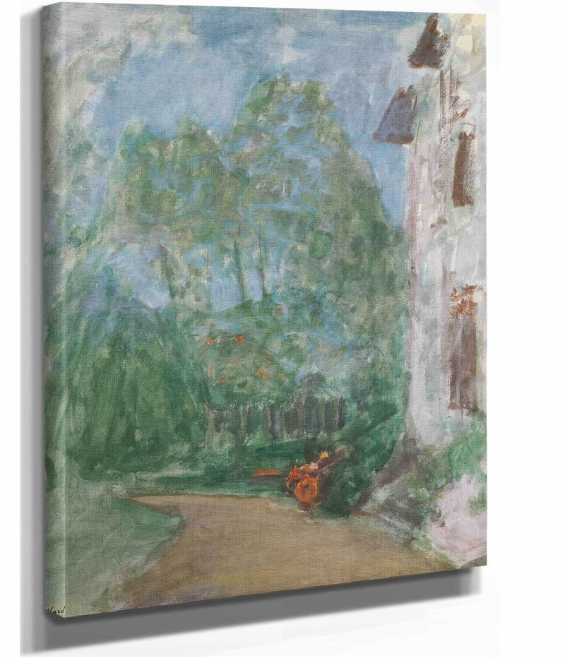 Le Chemin Devant La Maison by Edouard Vuillard