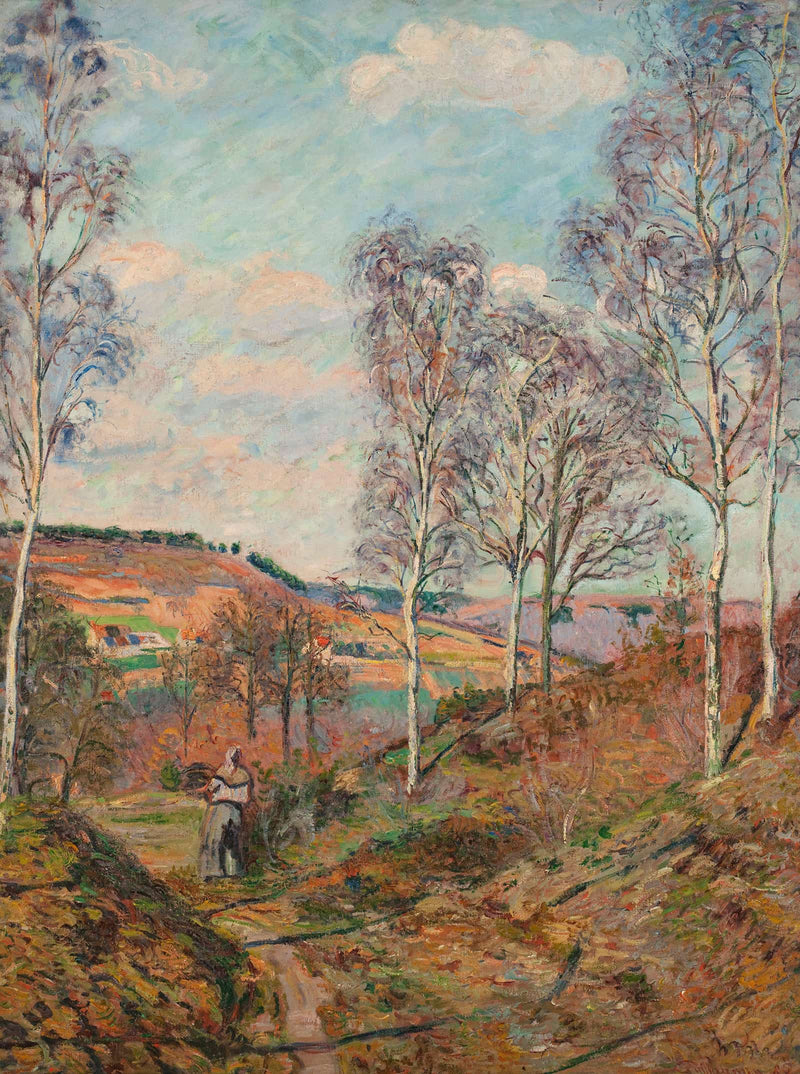 Le Chemin Vers La Vallee by Armand Guillaumin