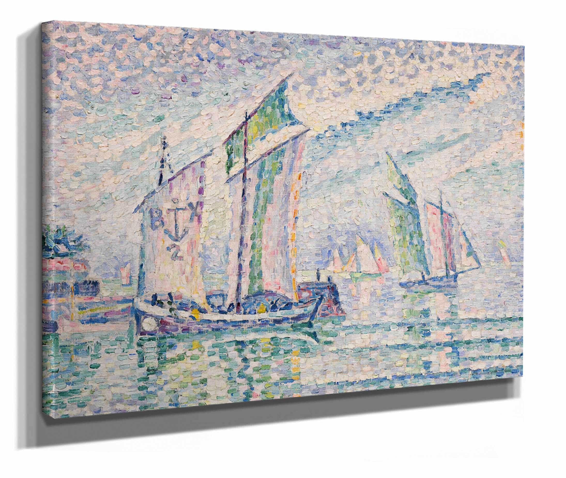 Le Chenal De La Rochelle by Paul Signac