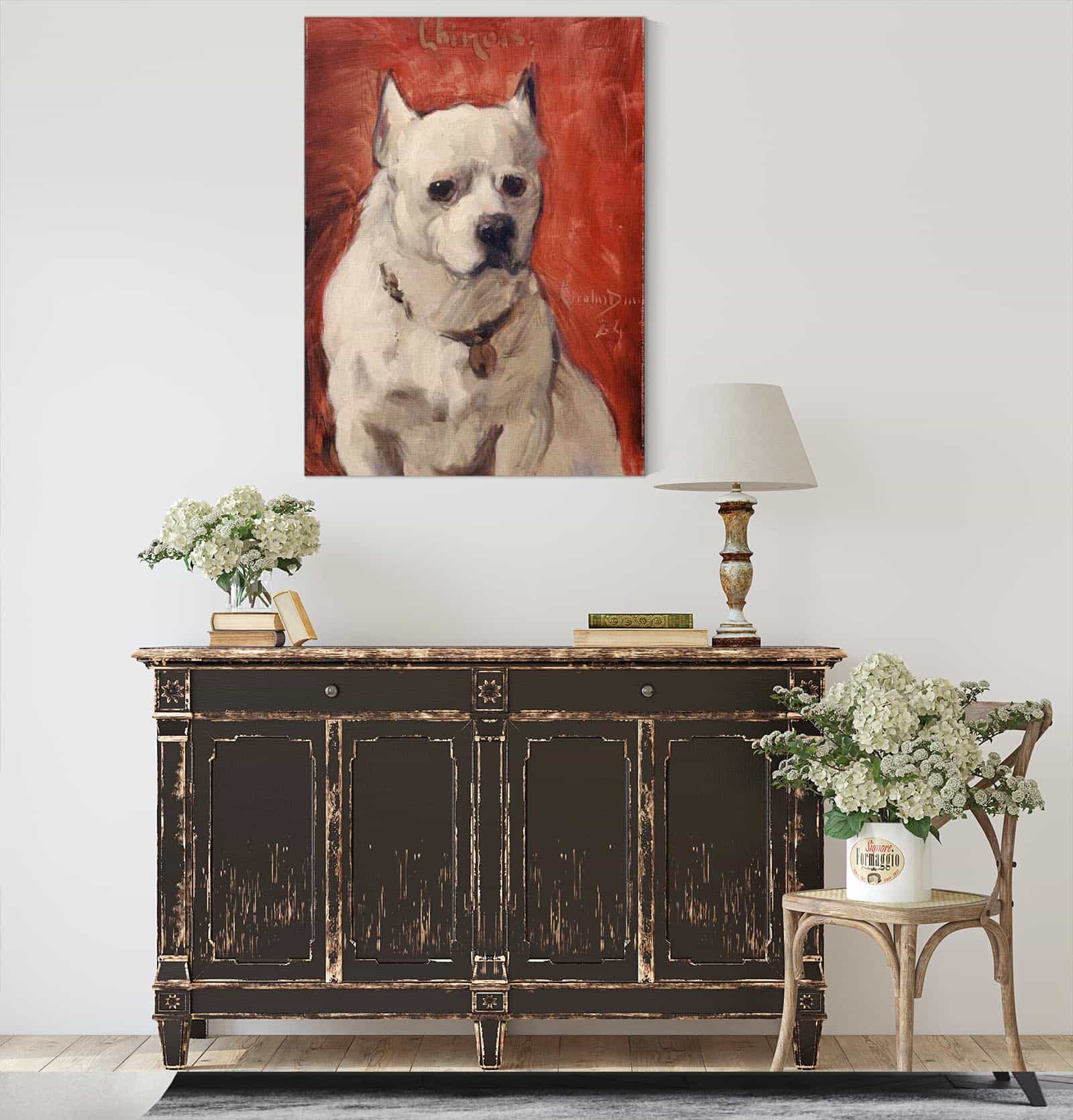 Le Chien Chinois by Carolus Duran