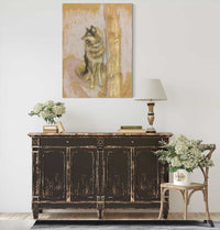 Le Chien Loup A Gerardmer by Edouard Vuillard