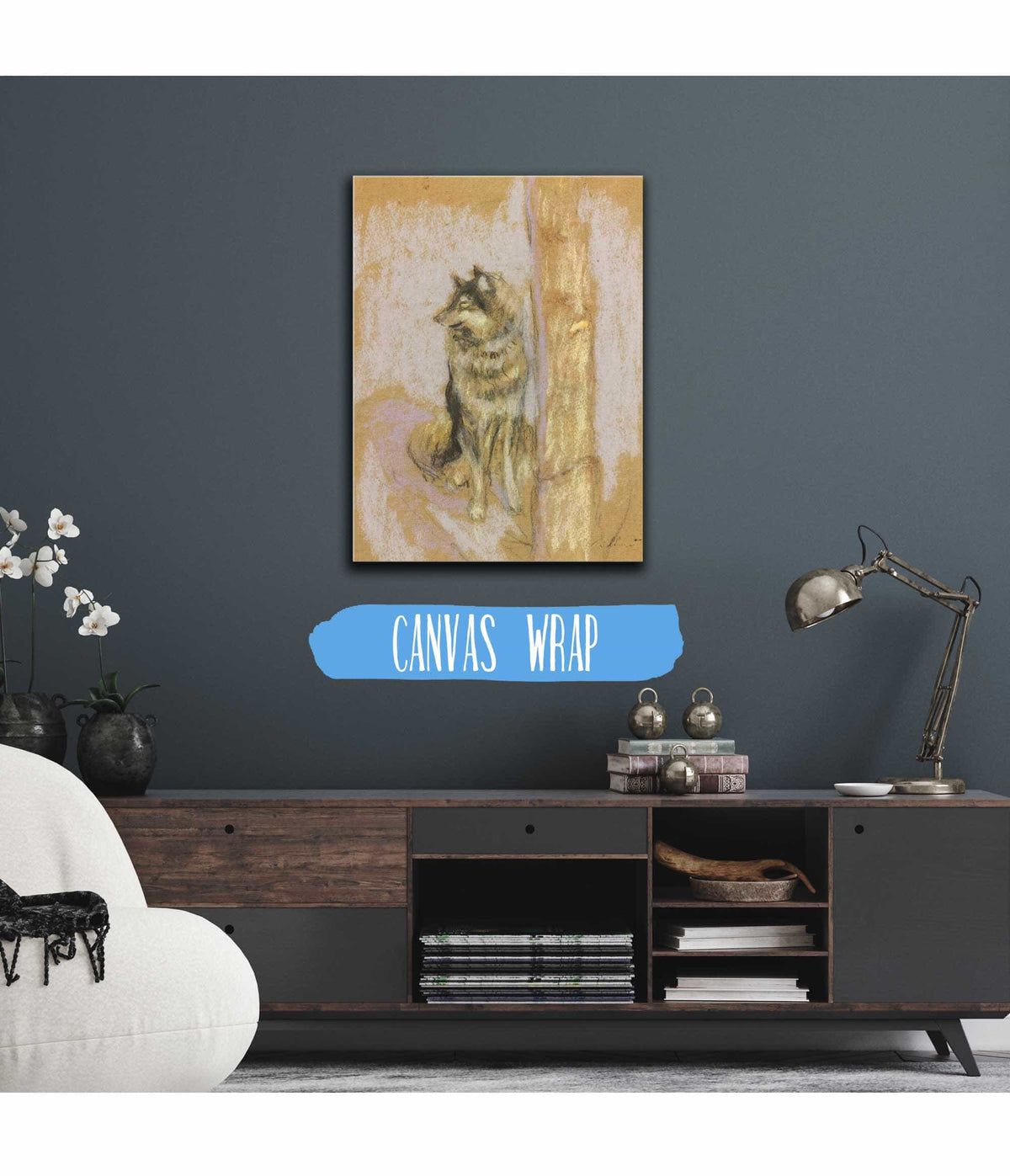 Le Chien Loup A Gerardmer by Edouard Vuillard