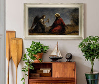 Le Christ Au Jardin Des Oliviers by Jean Baptiste Camille Corot