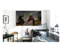 Le Christ Au Jardin Des Oliviers by Jean Baptiste Camille Corot