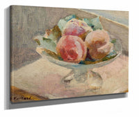 Le Compotier De Peches Bowl Of Peaches by Edouard Vuillard