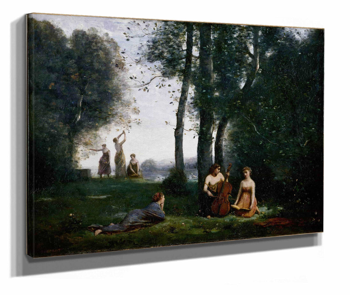 Le Concert Champetre by Jean Baptiste Camille Corot