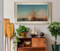 Le Coup De Canon  by Felix Ziem