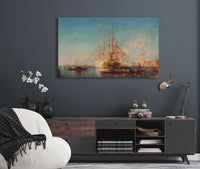 Le Coup De Canon  by Felix Ziem