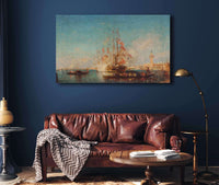 Le Coup De Canon  by Felix Ziem