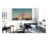 Le Coup De Canon  by Felix Ziem