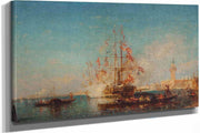 Le Coup De Canon  by Felix Ziem