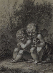 Le Coup De Patte Du Chat Ou Les Peines Que Lamour Nous Cause by Pierre Paul Prudhon