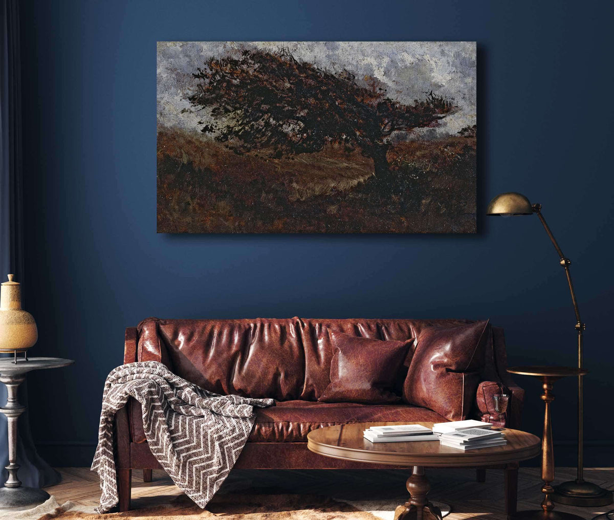 Le Coup De Vent by Felix Ziem