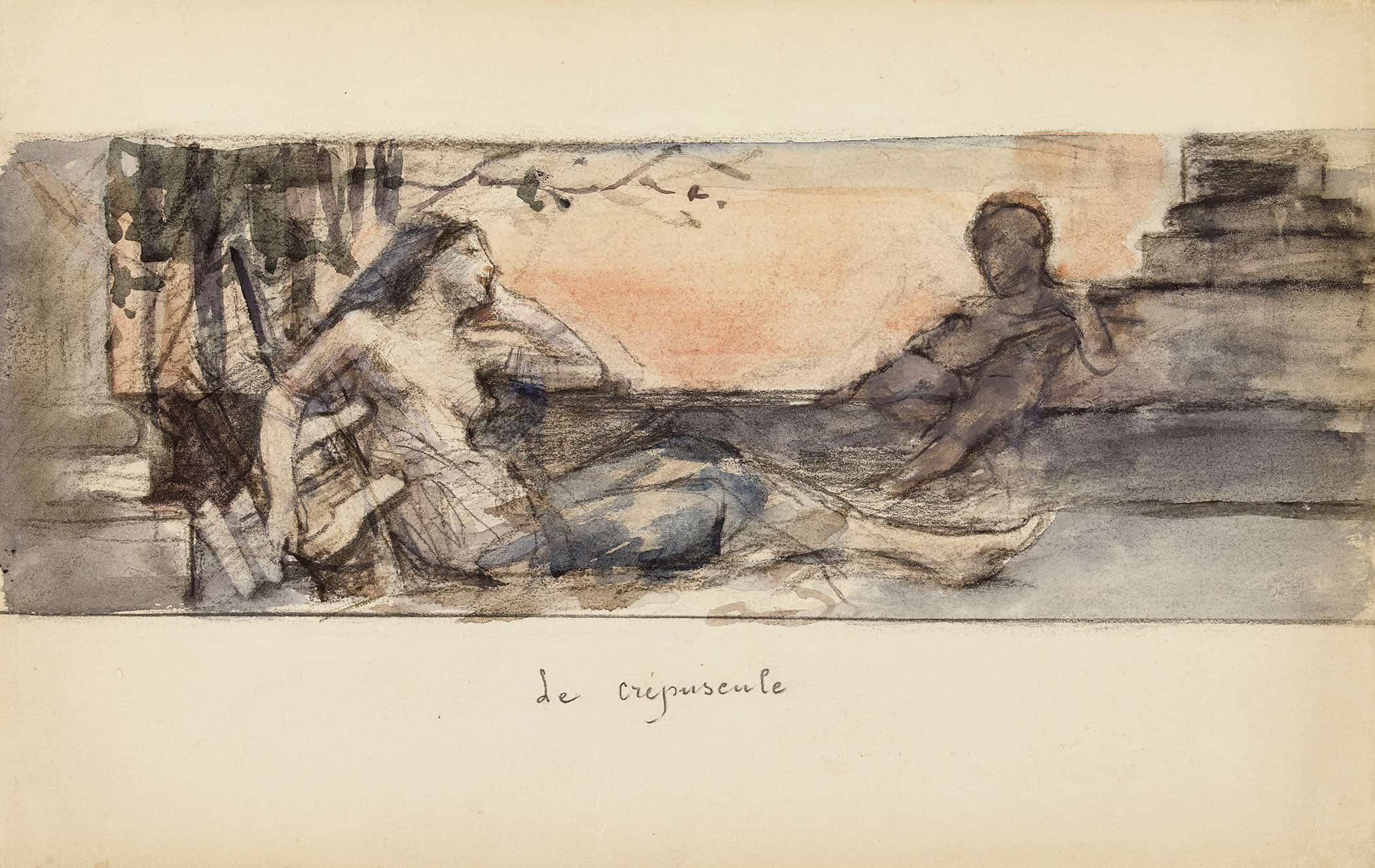 Le Crepuscule by Leon Francois Comerre