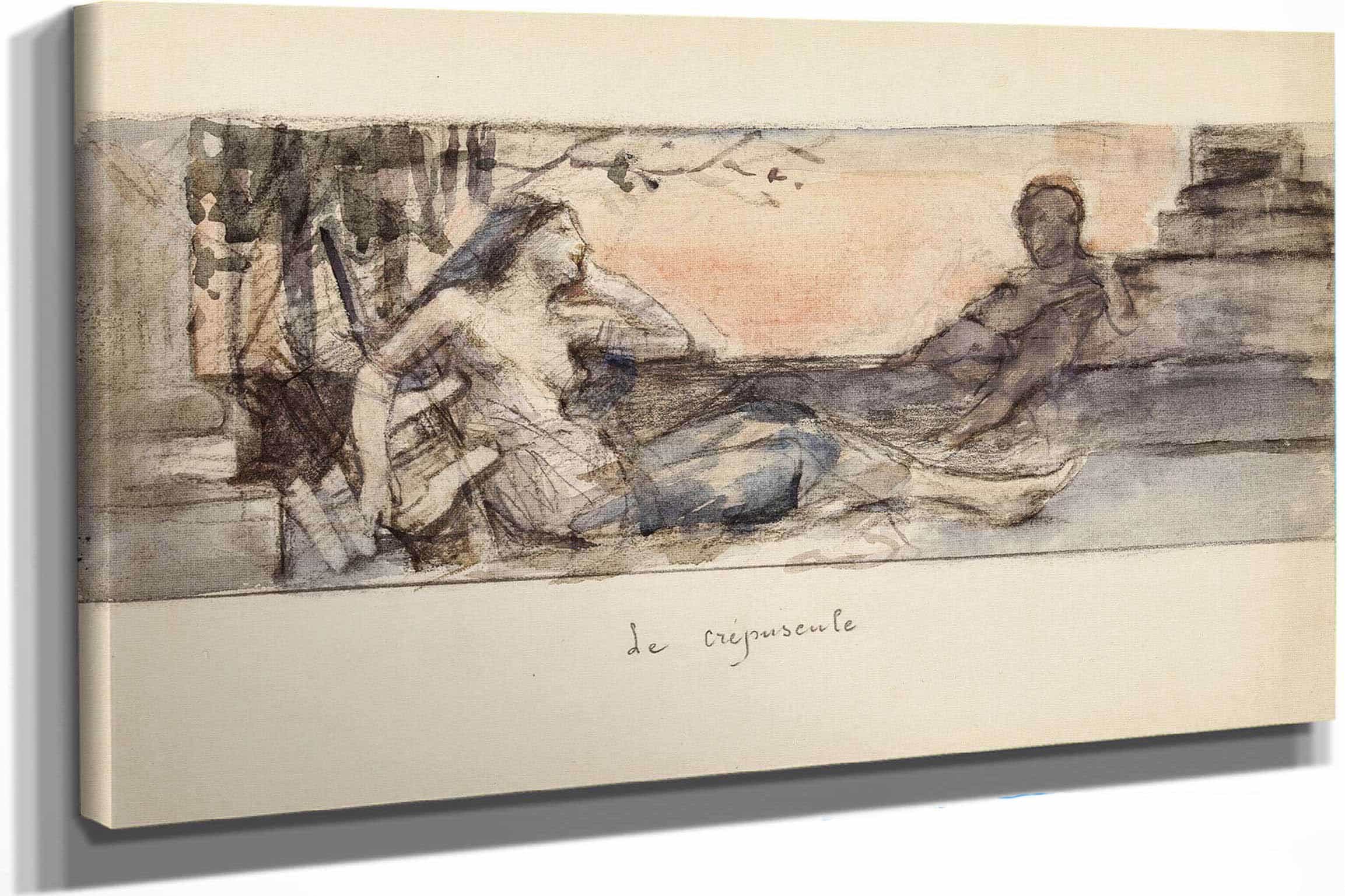 Le Crepuscule by Leon Francois Comerre