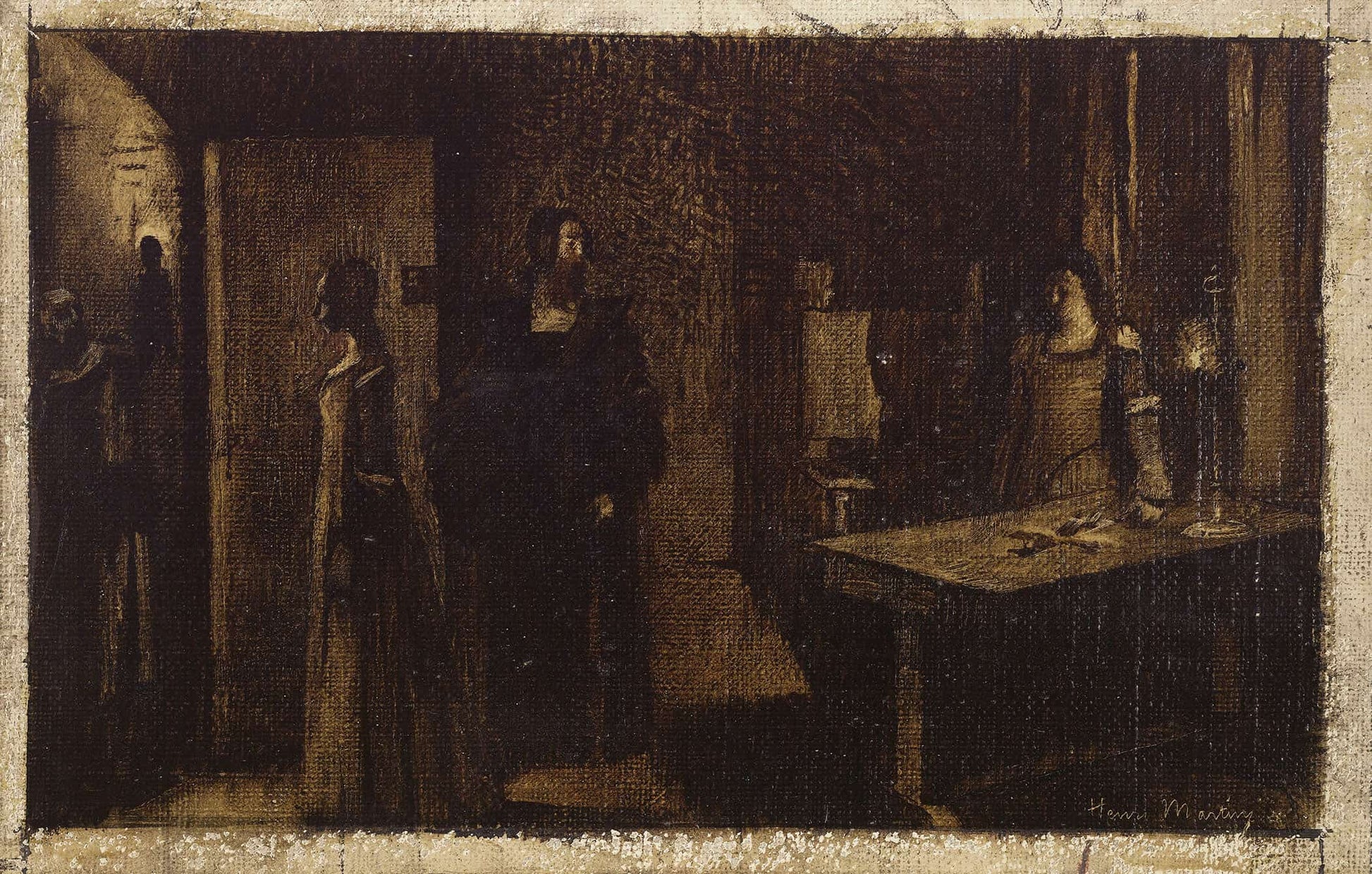 Le Crucifix by Henri Martin
