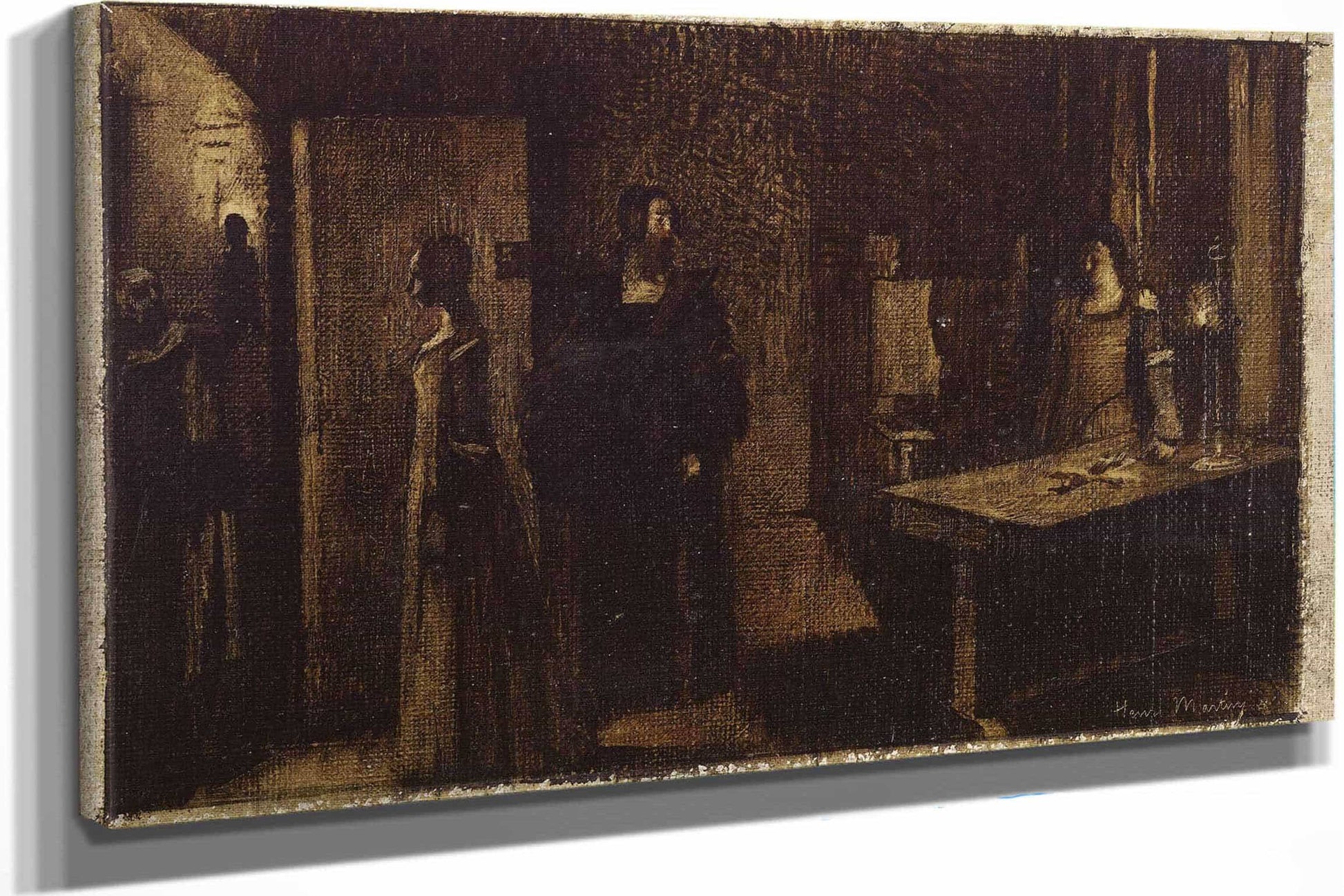 Le Crucifix by Henri Martin