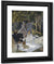 Le Dejeuner Sur L'herbe, A Chailly. Portrait  Bazille Au Centre  Camille Doncieux ; Courbet A Gauche By Claude Monet