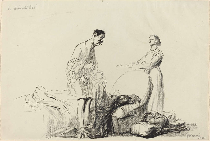 Le Demobilise by Jean Louis Forain